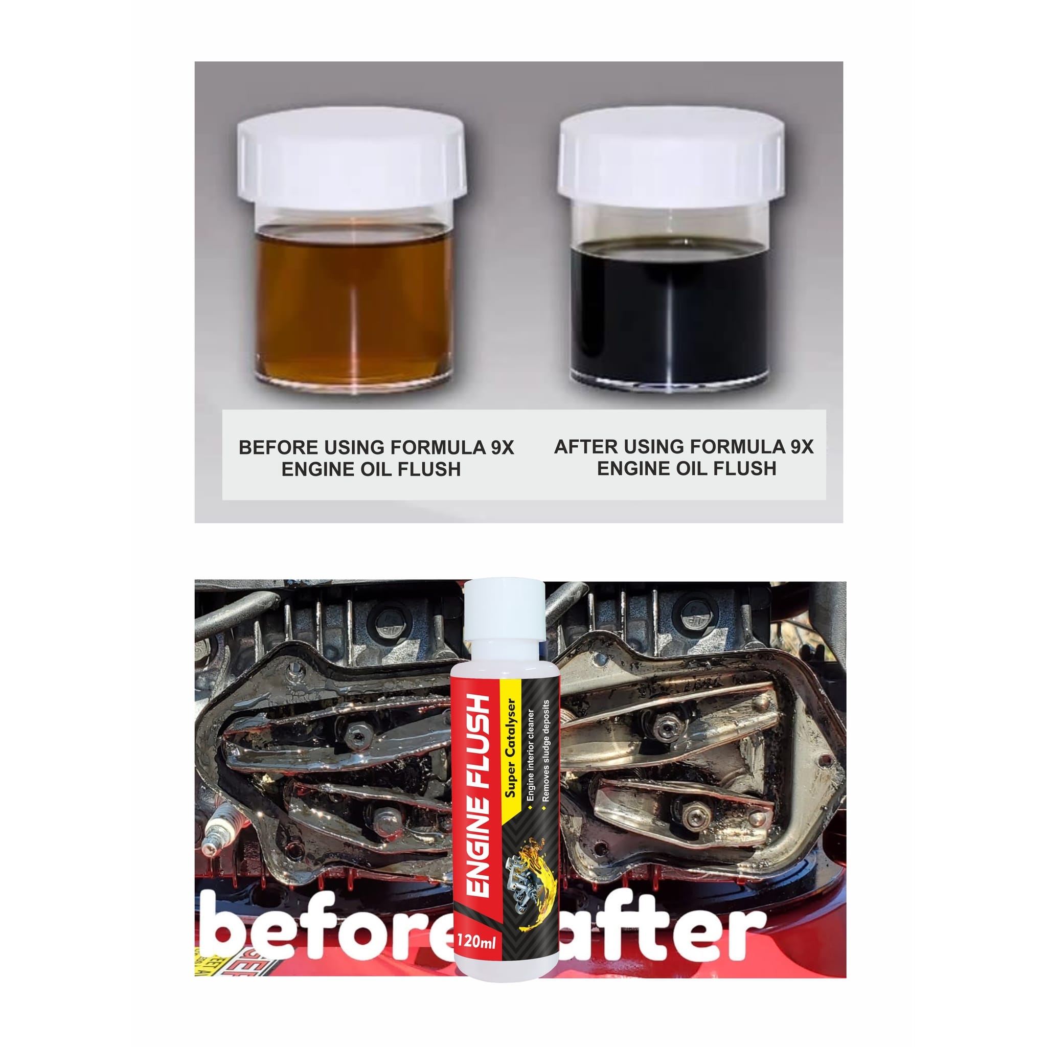 Formula 9x Engine Oil Flush - 120ml - Image 3